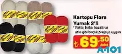 KARTOPU FLORA YUMAK 2'Lİ fiyat ve kampanya bilgisi